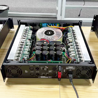 Amplificateur de puissance professionnel AC1000 Classe H 2U 2x1000W ; Convient pour les concerts, les scènes en plein air, les KTV et les bars, OEM/ODM pris en charge