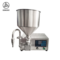 Ligne de Production Machines de Remplissage de Liquides à Haute Viscosité pour Sauce, Crème Cosmétique, Pommade, Pâte, Peinture, Confiture en Pot ou Bouteille