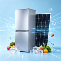 Machine à congeler les bâtonnets glacés aux fruits pour salon de thé, centre de bien-être et spa, en aluminium, capacité 60L, réfrigération 2 portes