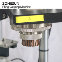 ZONESUN ZS-AFC9L entièrement automatique Monobloc rotatif cosmétique vide parfum petite bouteille liquide remplissage sertissage capsulage Machine