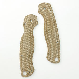 Custom Micarta Handgrepen Voor Spy-Derco Paramilitaire 2 Spin C81 Mes Handvat Patch - Product Image 3