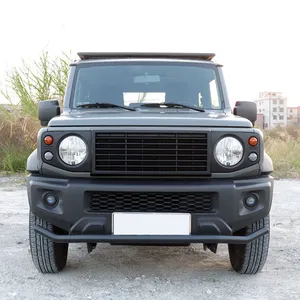 Car Front <b>For</b> Jimny JB64 JB74 2019-2024 <b>For</b> Style Racing <b>Mesh</b> Grille <b>Grills</b> Cover Body Kit Exterior - Product Image 2