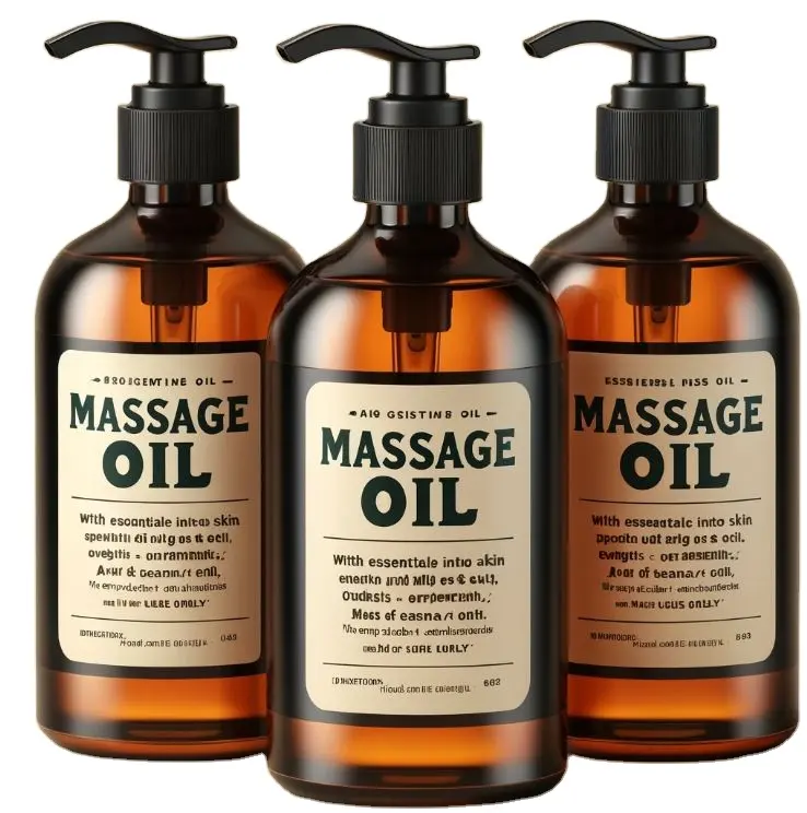 Huile de massage corporel pour femmes et hommes Hydratant, calmant, réchauffant, relaxant et réduisant les cicatrices Huile corporelle-Qualité thérapeutique