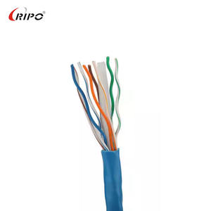 Câble UTP Cat 6 de haute qualité 23 AWG pour intérieur/extérieur, gaine en PVC, 305 mètres, RJ45, câble réseau Ethernet LAN - Product Image 2