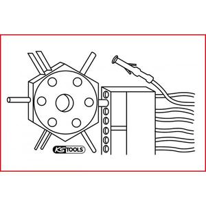 KS TOOLS-150,1232 Herramienta de desbloqueo-EAN 4042146601402 VEHÍCULOS PESADOS - Product Image 2