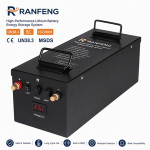 Batterie LiFePO4 25,6V 200Ah 5,12kWh pour climatiseur de stationnement de camion, puissance de démarrage, cycle profond, IP67, 3000 cycles - Product Image 2