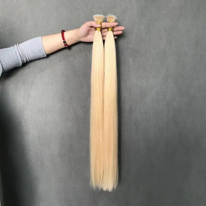 Extensiones de Cabello Humano Pre-Adheridas con Microperlas, 24 Pulgadas, Rubio 613, Doble Trama, Remy Indio, con Anillos Nano y Punta de Silicona, ¡Gran Oferta! - Product Image 4