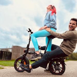 <span class=keywords><strong>Bicicleta</strong></span> Eléctrica Portátil Mini <span class=keywords><strong>DYU</strong></span> D3F, Fabricante Chino, Motor de 250W, Batería de Litio, Cuadro de Aluminio para Niños - Product Image 6