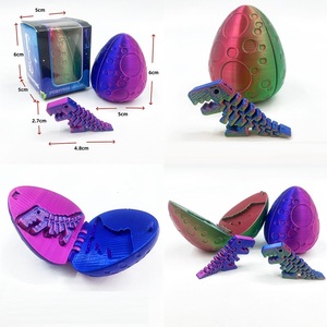 Dragon imprimé en 3D, dragon imprimé en 3D avec œuf, jouets dragon imprimés en 3D - Product Image 1