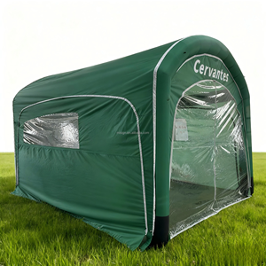 Simulateur de golf gonflable imperméable Golf 8 avec écran de projection, simulateur de golf d'intérieur avec fenêtre et porte - Product Image 6