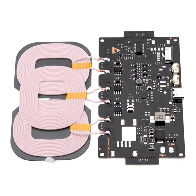 Cle High-Power 20W Wireless Charging Module Type-C 12V Fast Charging Input 9-32V Car Outdoor Power Supply Modification Kit