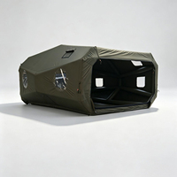 Tente gonflable GSD Outdoor Glamping Air Cube, grand espace, tente de safari en toile de luxe, capsule spatiale gonflable pour camping