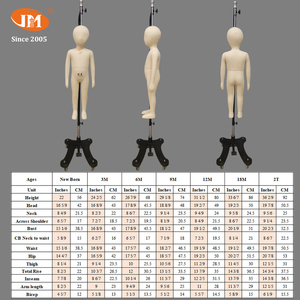 JUNMEI <span class=keywords><strong>Mannequin</strong></span> <span class=keywords><strong>de</strong></span> <span class=keywords><strong>couture</strong></span> haut <span class=keywords><strong>de</strong></span> gamme pour enfants, en fibre <span class=keywords><strong>de</strong></span> verre, approuvé ASTM-US, pose debout, pour 2 ans et plus - Product Image 5