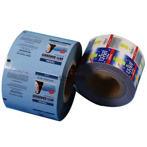 China Supplier Custom Print Automatic Packing Flexible Food Package Materials Roll Stock Plastic Sealing Film For Ice Cream