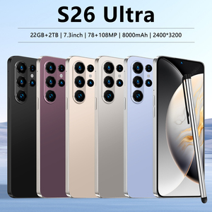 22GB+2TB S26 ULTRA Smartphone Global 5G Android 15 Mobile <strong>Phones</strong> Best Selling 7.3 Inch Big Screen S26 ultra Cellphones - Product Image 1