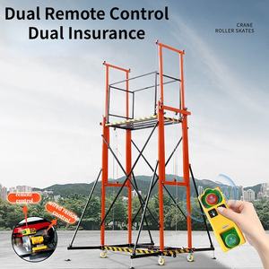 आधुनिक 5 मीटर इलेक्ट्रिक लिफ्टिंग मचान स्टील को साइट निर्माण के लिए निलंबित मंच - Product Image 5