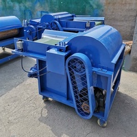 Petite machine semi-automatique d'ouverture de fibres 220V/380V pour le recyclage de vêtements usagés, ouvre-fibres de polyester et de laine à bas prix