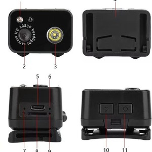 TBFIT 2MP 1080P HD Induction Éclairage Cycle Record Sports De Plein Air Moto Vélo Casque Lampe De Poche Phare Sport Caméra - Product Image 6