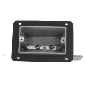 Plastic Device Box, 1-Gang with Vapor Barrier SLH-1A