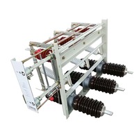 Interruptor de desconexión del interruptor aislador de operación GN27 tipo 40.5kv para estructura de chasis trifásico tipo cuchilla giratoria Vertical