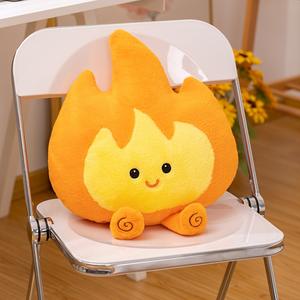 Cojín de Peluche HECION Trendy de 46 cm con Diseño de Duende de Fuego, Lindo Cojín de Peluche con Forma de Duende de Fuego, Regalo Perfecto para Niñas - Product Image 6