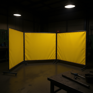 DB Wholesale - Pantalla de vinilo de 6 x 8 pies y 3 paneles para soldadura y reparación - Product Image 2