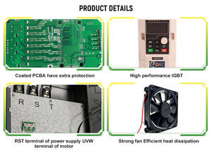 0.75kw 1.5kw 2.2kw 4kw 5.5kw 3ph Delta VFD m DXC-800 Série 15hp 380v VFD - Product Image 6