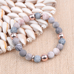 Yoga énergie <span class=keywords><strong>volcan</strong></span> <span class=keywords><strong>lave</strong></span> aromathérapie huile essentielle diffuseur pierre perle <span class=keywords><strong>Bracelet</strong></span> femme rose zèbre 6mm 8mm 10mm pierre <span class=keywords><strong>Bracelet</strong></span> - Product Image 5