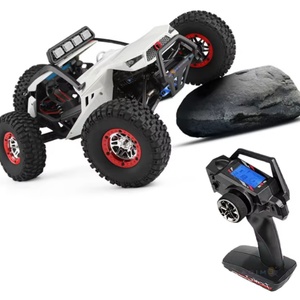 WLToys Nouveau 12429 WLtoys 1:12 4x4 Voiture de Course RC Haute Vitesse Tout-Terrain avec LED, Camion Crawler Télécommandé en Alliage, Buggy Luminous Jouet - Product Image 2