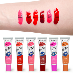 ALIVER Rossetto Liquido di Alta Qualità, 6 Colori, Impermeabile, Tinta Labbra Peel-off - Product Image 4