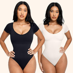 HOT SALE <span class=keywords><strong>Body</strong></span> Enterizo Personalizado Moldeador de Cuerpo Completo con Control de Abdomen Faja de Una Pieza para Fitness - Product Image 1