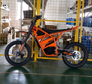 New X50-Trail <b>72V</b> 40Ah <b>Battery</b> 10000W Brushless Power 451Nm High Torque Road Dirt Bike 100km/h Motorcycle LightBeeX Motor HCBK-X - Product Image 2