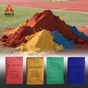 عينات مجانية من أكسيد الحديد الصباغ (MF Fe2O3) أسود/أبيض/أحمر/أزرق/أخضر/أصفر/بني للطوب/الإسمنت/الخرسانة/الرصف - Product Image 3