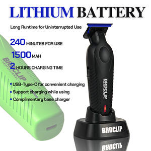 BRD Cortadora de Pelo Profesional Cortapelos Barbera Recargable por USB para Grabados 9000 RPM Máquina Recortadora de Pelo para Hombres - Product Image 3