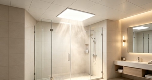 Chauffage électrique de plafond 720W à chauffe rapide pour usage domestique, bureautique et commercial - Product Image 2