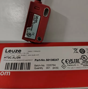 Capteur diffuseur Leuze série HT3C neuf et original avec suppression de l'arrière-plan HT3C.BVXL4P-M8/HT3C.BV/4P-M8 - Product Image 1