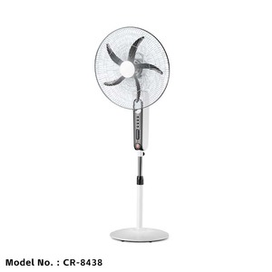 Wholesale Rechargeable <strong>Fan</strong> 16 18 Inch Solar Electric <strong>Fan</strong> <strong>Floor</strong> <strong>Standing</strong> <strong>Fan</strong> with Remote Control <strong>Led</strong> Light Solar Panel - Product Image 1