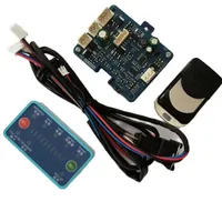 Kit de carte de commande pour chauffage de stationnement 12V 24V avec télécommande et faisceau de câblage, remplacement de la carte mère pour chauffage diesel à air