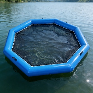 Plataforma Flotante de Lujo con Puntos de Anclaje para Toldo, Base Inflable para Refugio Solar en <span class=keywords><strong>Lago</strong></span> - Product Image 1