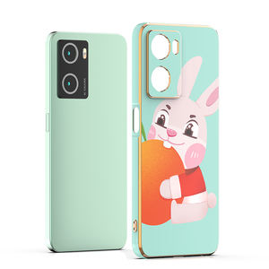 เคสโทรศัพท์มือถือพิมพ์ลายน่ารักสำหรับผู้หญิง,เคสโทรศัพท์ Tpu แบบ Electroplated สำหรับ Vivo S15 Pro/V25PRO/Y35/Y22/Y22S 6D - Product Image 4