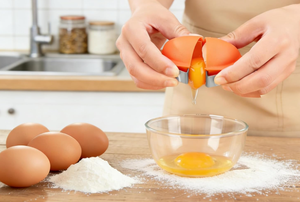 Ouvre-coquille d'œuf, coupe rapidement les œufs durs, éplucheur d'œufs, brise-coquille d'œuf en acier inoxydable, gadget de cuisine - Product Image 6