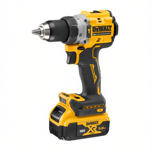 Taladro percutor inalámbrico DeWalt de 18V sin escobillas con batería de 5.0Ah para uso intensivo - Product Image 1