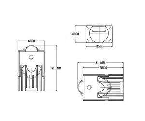 Hot Bán 1 Inch Tự Động Xe 4X4 Offroad Ánh Sáng Làm Việc Ánh Sáng 90W <span class=keywords><strong>LED</strong></span> Mni Ống Kính Máy Chiếu Xe Nướng Ánh Sáng - Product Image 6