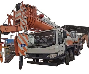 รถเครน Tadano Zoomlion มือถือเครน QY55VF 55ตันรถบรรทุกเครนรุ่นใหม่ล่าสุดพร้อมเครน QY25v QY30v ขนาด50ตันยกของได้สูงสุด - Product Image 1