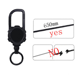 Outil de pêche à la mouche Wader Zinger rétracteurs outils <span class=keywords><strong>Yoyo</strong></span> porte-Badge <span class=keywords><strong>accessoires</strong></span> de pêche à la mouche - Product Image 5