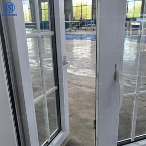 Fenêtres Européennes <span class=keywords><strong>Sur</strong></span> <span class=keywords><strong>Mesure</strong></span> de Haute Qualité, Fenêtre à Battant en PVC, Isolation Phonique, Double <span class=keywords><strong>Vitrage</strong></span>, Design Grille pour Maisons - Product Image 3