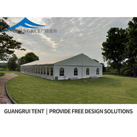 GUANGRUI 18*30 30*50 gran blanco grande al aire libre boda Iglesia carpa para 300 500 personas eventos fiesta