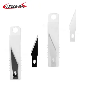 Yüksek kalite ve ucuz yedek bıçaklar SK5 karbon çelik Exacto bıçak bıçakları dolum Exacto bıçakları kesme aracı