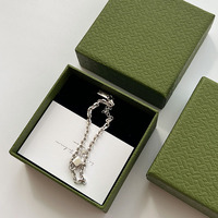 Boîte à bijoux en papier de luxe Shengcan, emballage cadeau pour boucles d'oreilles, collier, bagues, boîte en papier