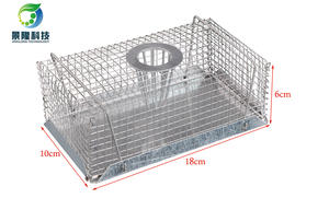 Piège à <span class=keywords><strong>souris</strong></span> en métal durable Cage à <span class=keywords><strong>souris</strong></span> humaine Écologique Réutilisable Capture <span class=keywords><strong>vivante</strong></span> pour la lutte contre les rongeurs Gestion des nuisibles - Product Image 3
